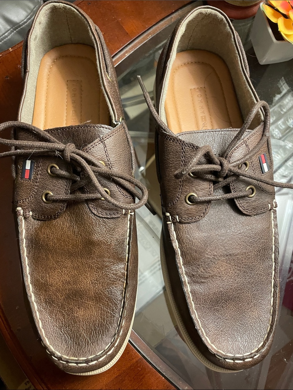 Tommy Hilfiger Dark Brown Docker Comfort soles Shoes 10.5